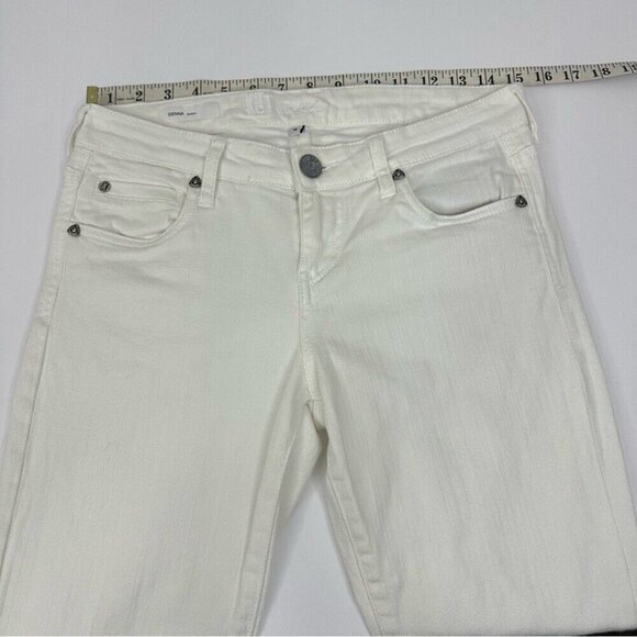 Kut From The Kloth‎ Women’s Off-White Sienna Mid-Rise Skinny Jeans 4/W30/L31.5 - Picture 9 of 14